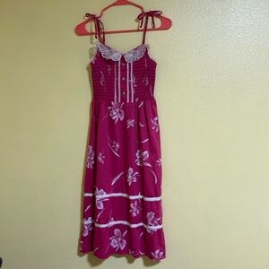 Pink Hawaiian Dress